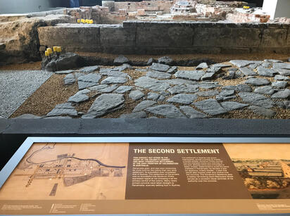 Interpretation of archaeological site, Parramatta