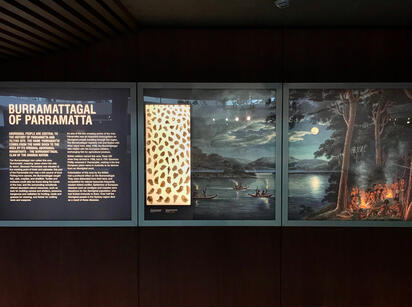 Interpretation of archaeological site, Parramatta